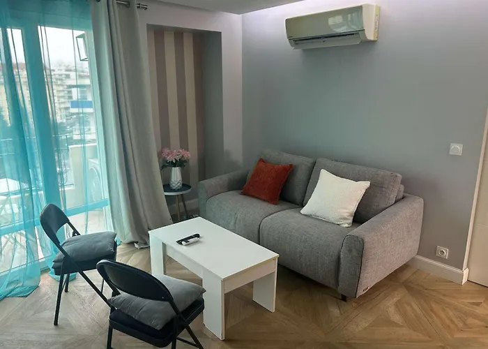 B018-bright With Balcony - Croisette